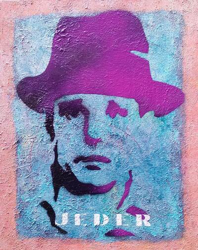 beuys jeder by malte sonnenfeld 40x50cm 2022