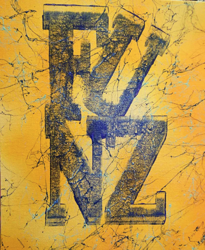 FUNZ - Malte Sonnenfeld Acryl 20cmx30cm 2024