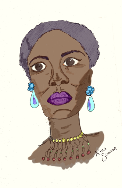 NinaSimone by frollein suomi digitalprint maße variabel 2021