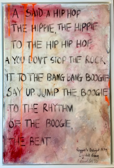 ID-I said a hip hop-Epoxidharz auf Acryl-40x60-2022