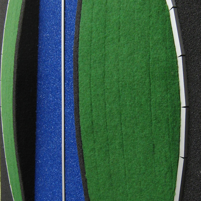 JK 12620 Achse im Kreis 130 x 130 cm Quarzsand + Aluminium + Glas + For Detail 1