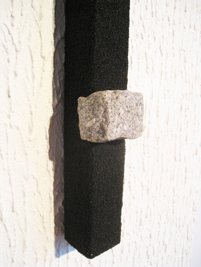 JK 19240 Der Markierungsstab 5 x 150 cm Quarzsand + Aluminium + Garanitstein Detail 2