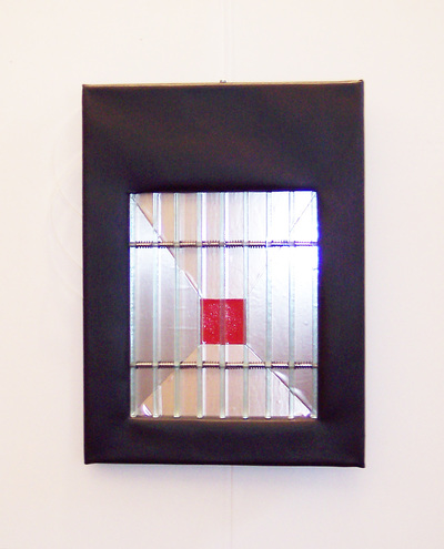 JK 27270 Vor dem Gitter 28 x 38 cm Glas + Folie + Leinwand 1