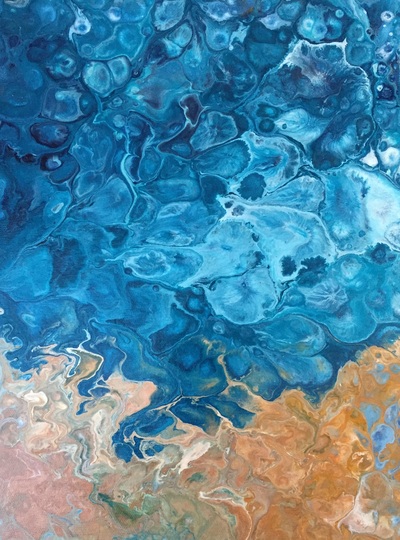 nm- Strand und Meer-Acrylic Pouring-30x40-2021