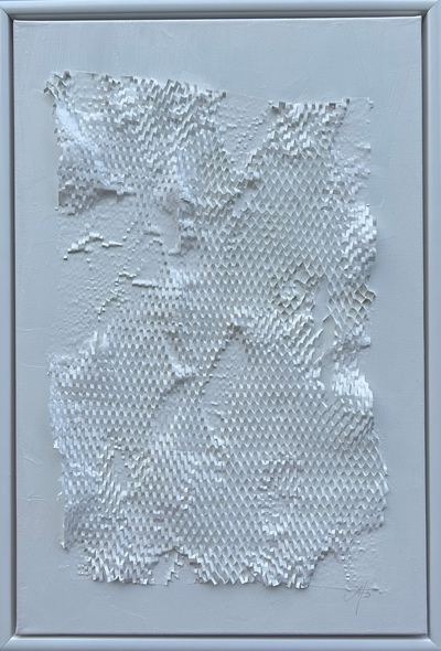 ah-die Fassade bröckelt-Papier&Acryl auf Leinwand- 40x60