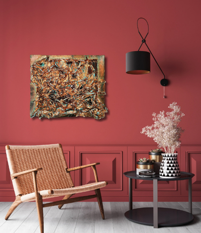 Cuprum, 70x60, mischtechnik, Leinwand, M. Micka
