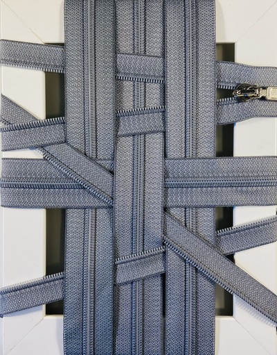 rrm - Nebel - Textilkunst - Recycelte Materialien - 17x22 - 2022