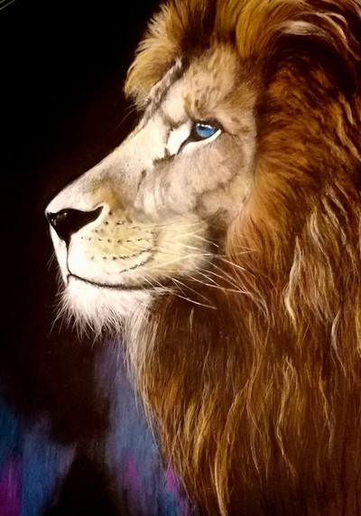 SM-King-Portrait-Pastellkreide-50x70-2022