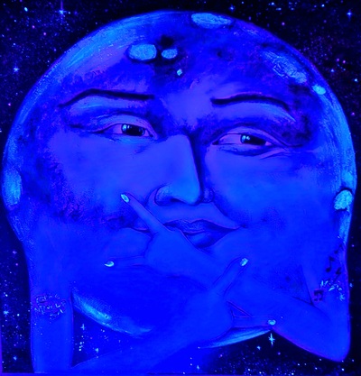 SM-Moon2-keineFestl.-AcrylFluoresz -50x50-2023