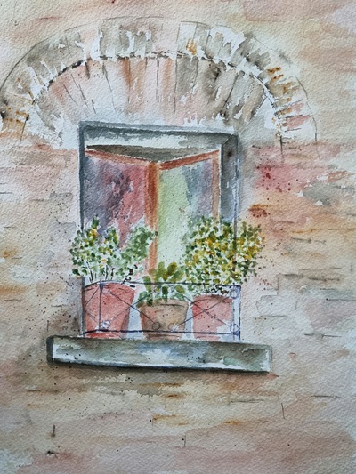 MB Somewhere in Italy 2 30x40cm € 150,-